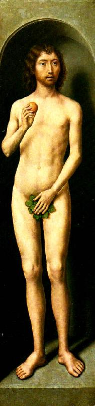 Hans Memling adam oil painting image